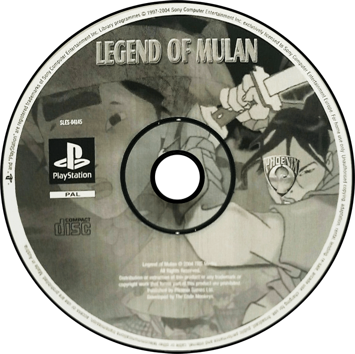 Legend of Mulan media 6 for Playstation